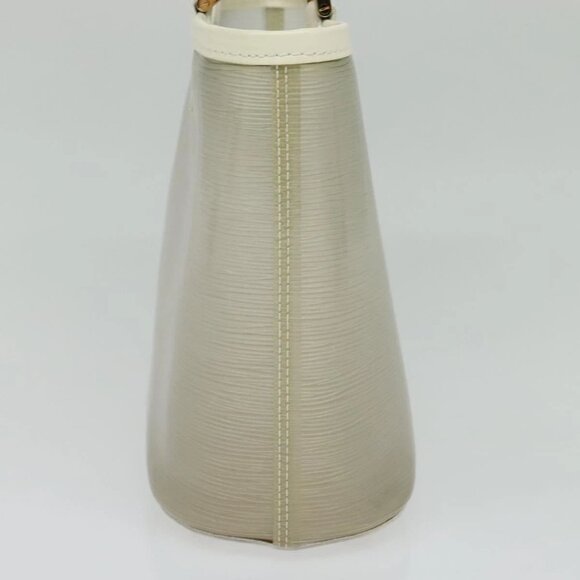 LOUIS VUITTON Epi Plage Mini Lagoon Bay Hand Bag White M92263 LV Auth 134761 - Picture 4 of 16